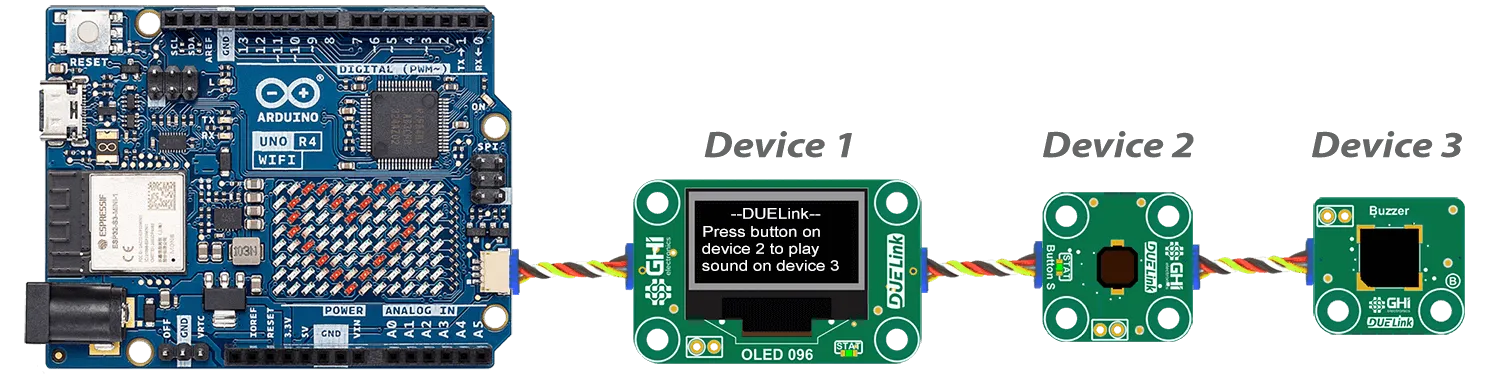 Daisylink with Arduino