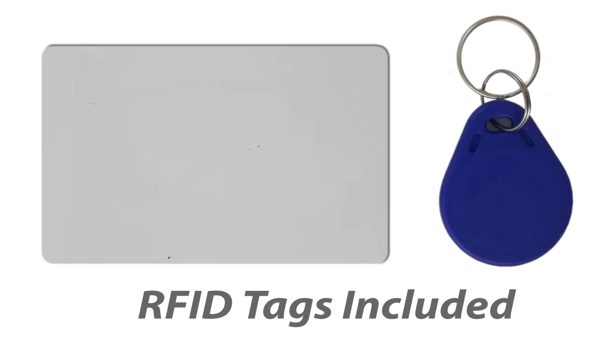 Included RFID Tags