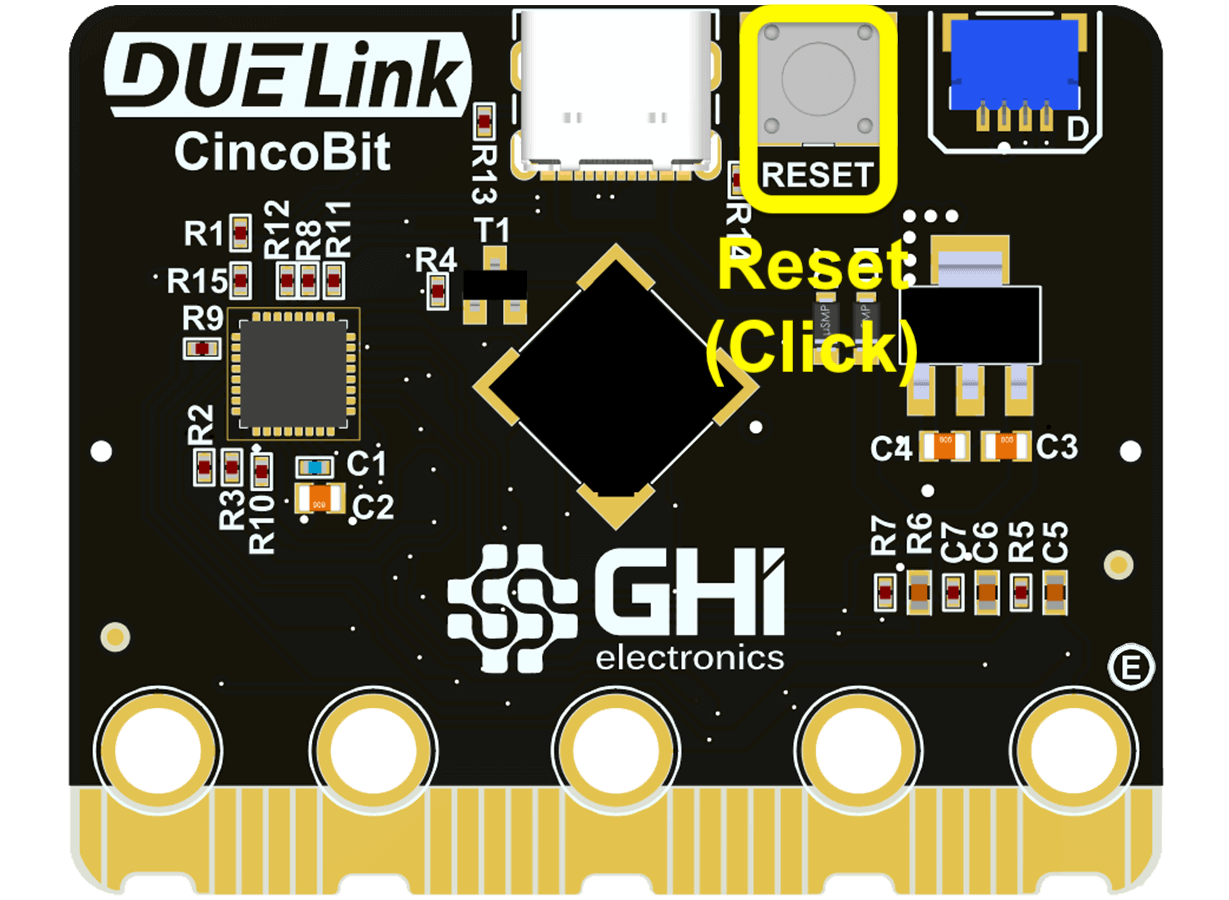 CincoBit Reset