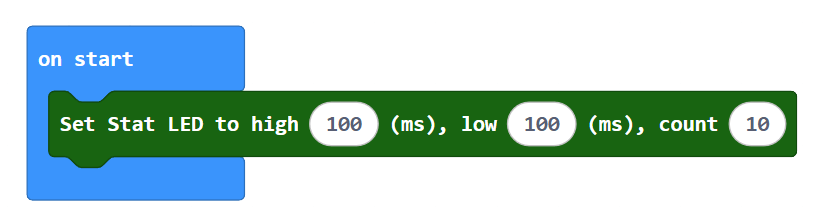 Blink StatLED Block