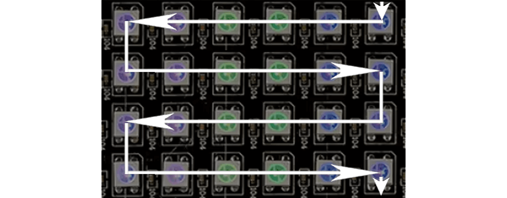 NeoPixel Zigzag