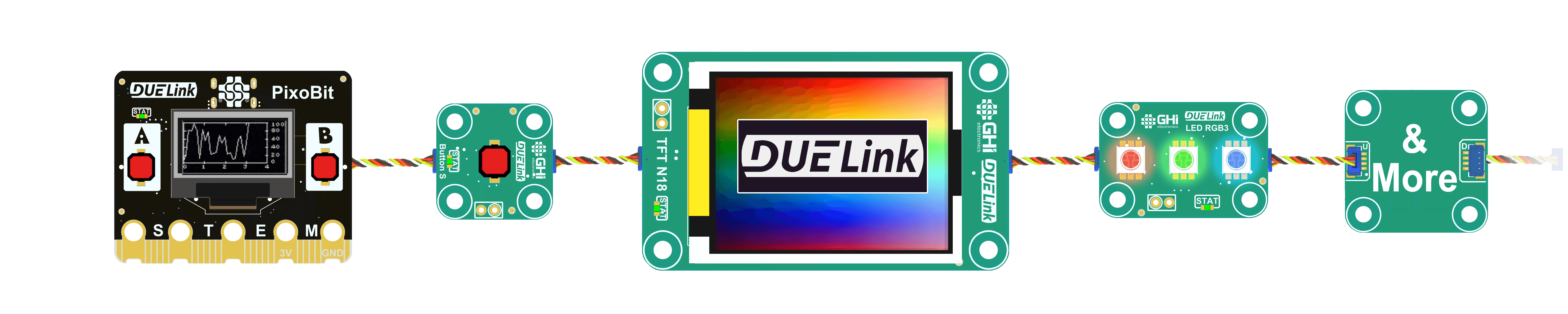 PixoBit Daisylinked