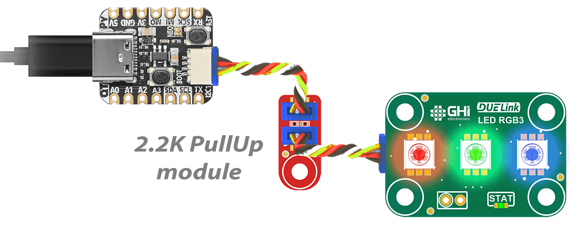 QTPY with Pull-up