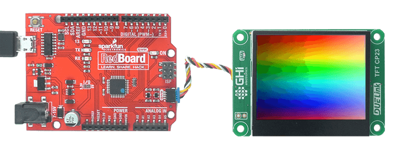 Sparkfun Redboard with DUELink