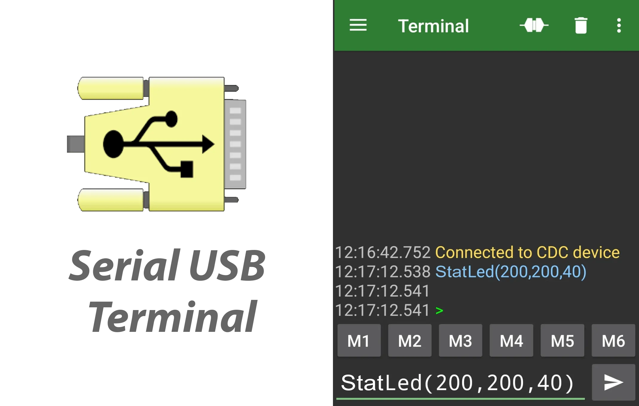 Serial USB Terminal