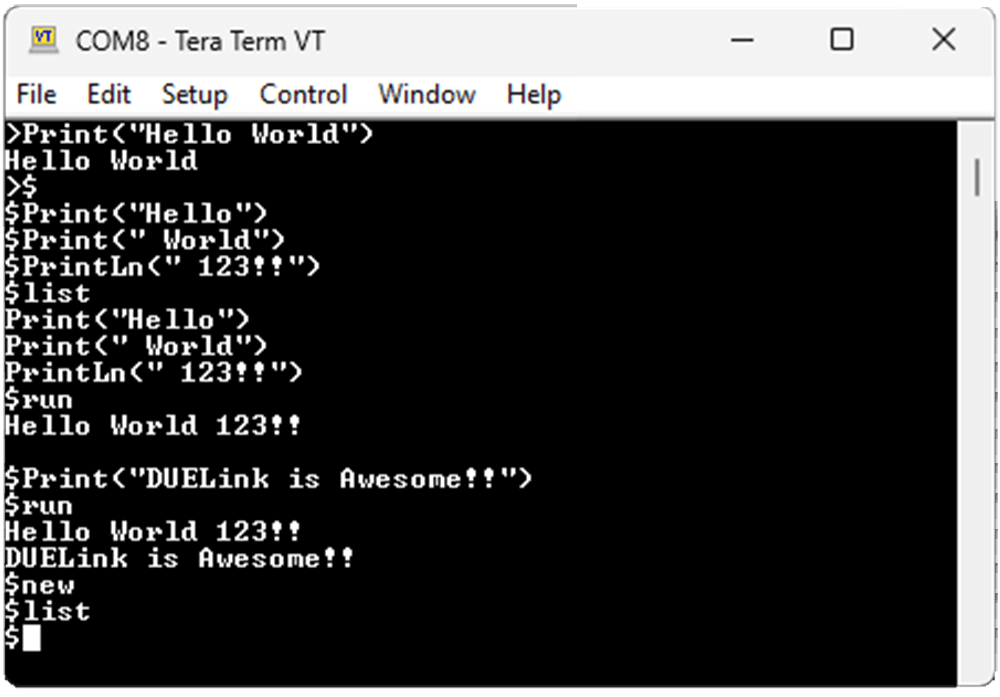 Tera Term New