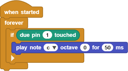 touch play note