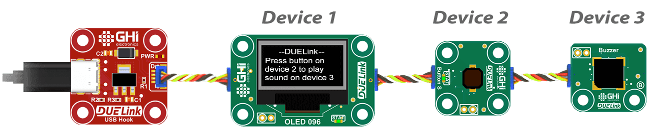 Daisylinked Modules