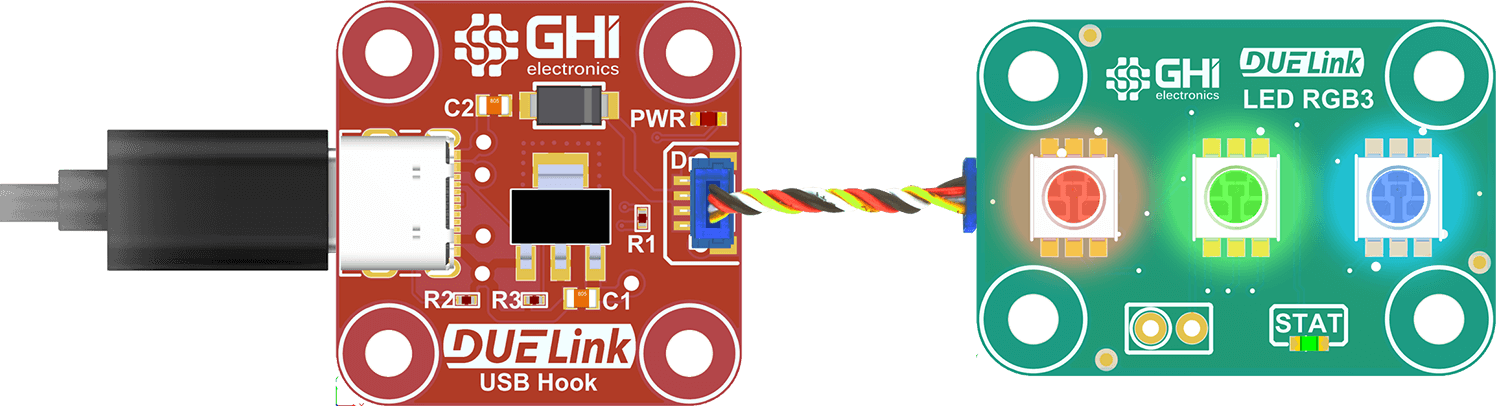 USB Hook for LED RGB3